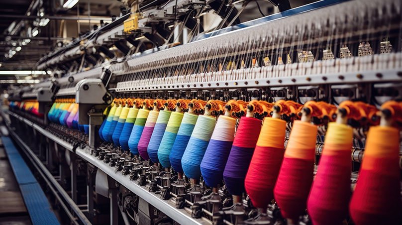 Advanced textile manufacturing and fabric production process